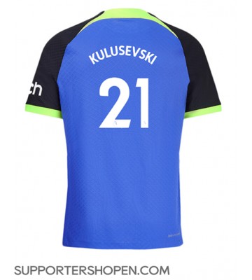 Tottenham Hotspur Dejan Kulusevski #21 Borta Matchtröja 2022-23 Kortärmad